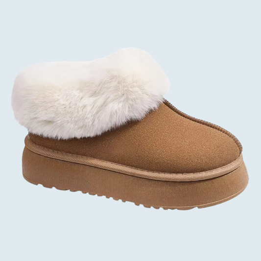 Fluffy Low Top Boots